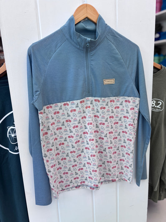 J&S UV 1/4 Zip