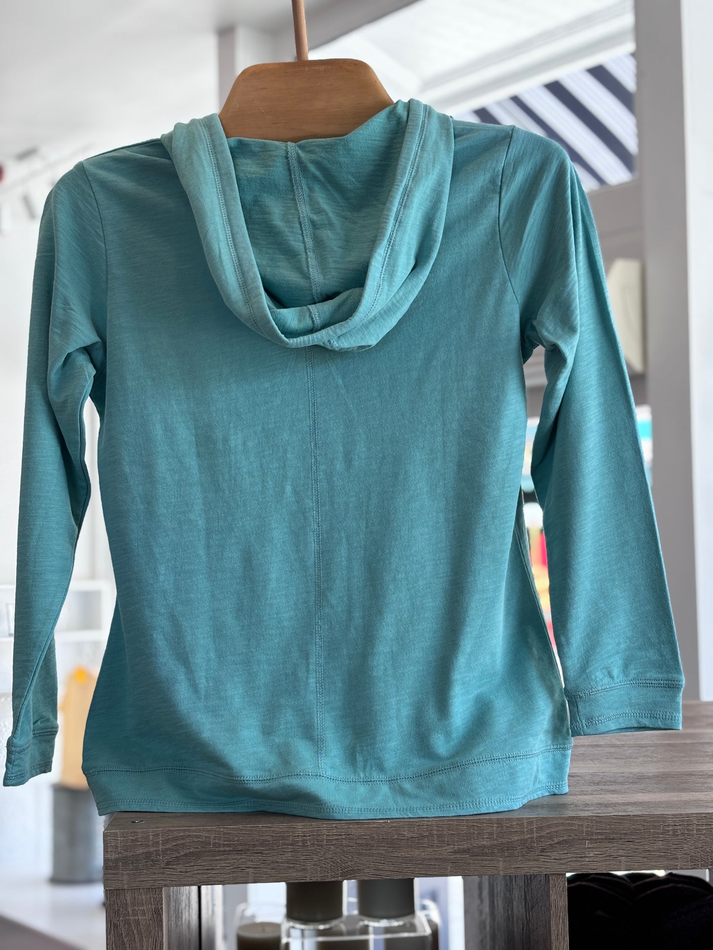 ART Tie Front Hoodie Vertical