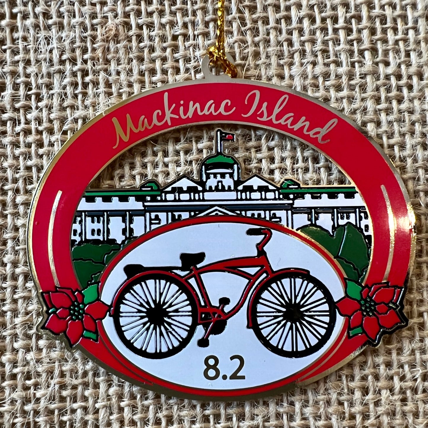 PD Mackinac Island Ornament