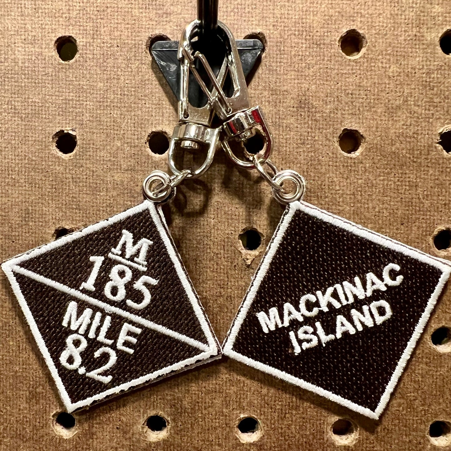 M185 Patch Keychain