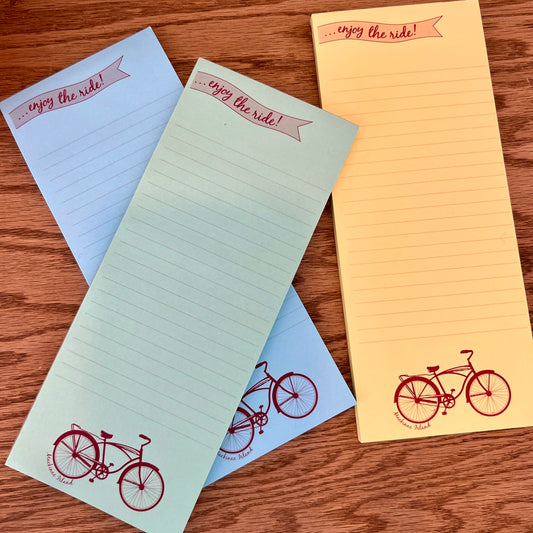 Bike Note Pad